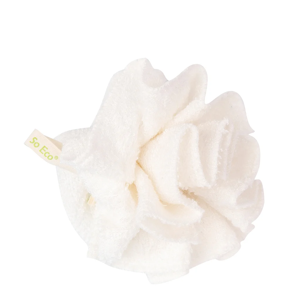 So Eco Bamboo Bath and Shower Pouf Immagine 1