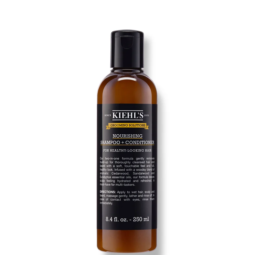 Kiehl's Grooming Solutions Nourishing Shampoo and Conditioner - 250ml Immagine 1