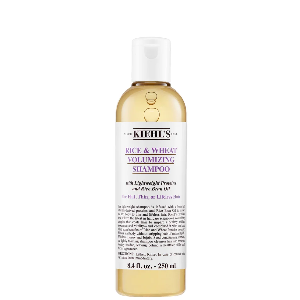 Kiehl’s Rice and Wheat shampoo volumizzante 250 ml Immagine 1