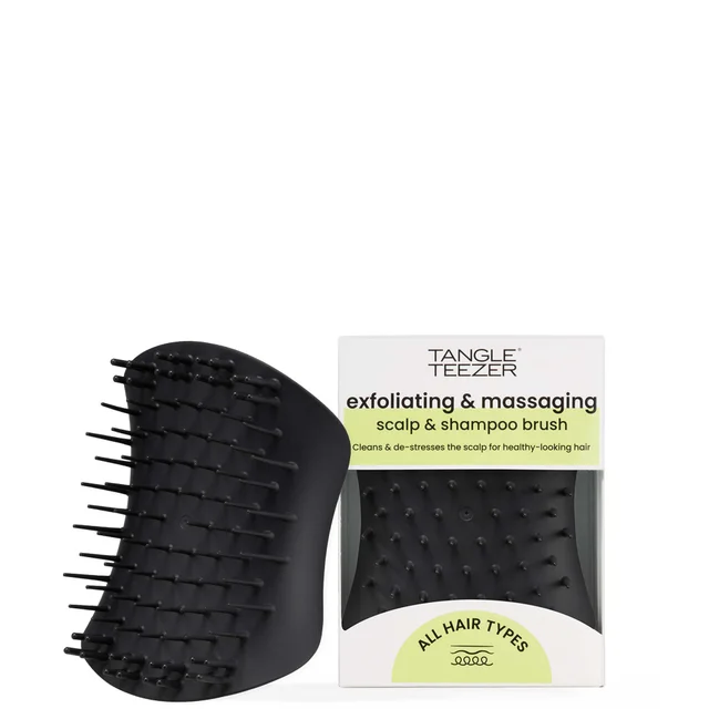 Massaggiatore esfoliante Cuoio Capelluto- Onyx Black Tangle Teezer