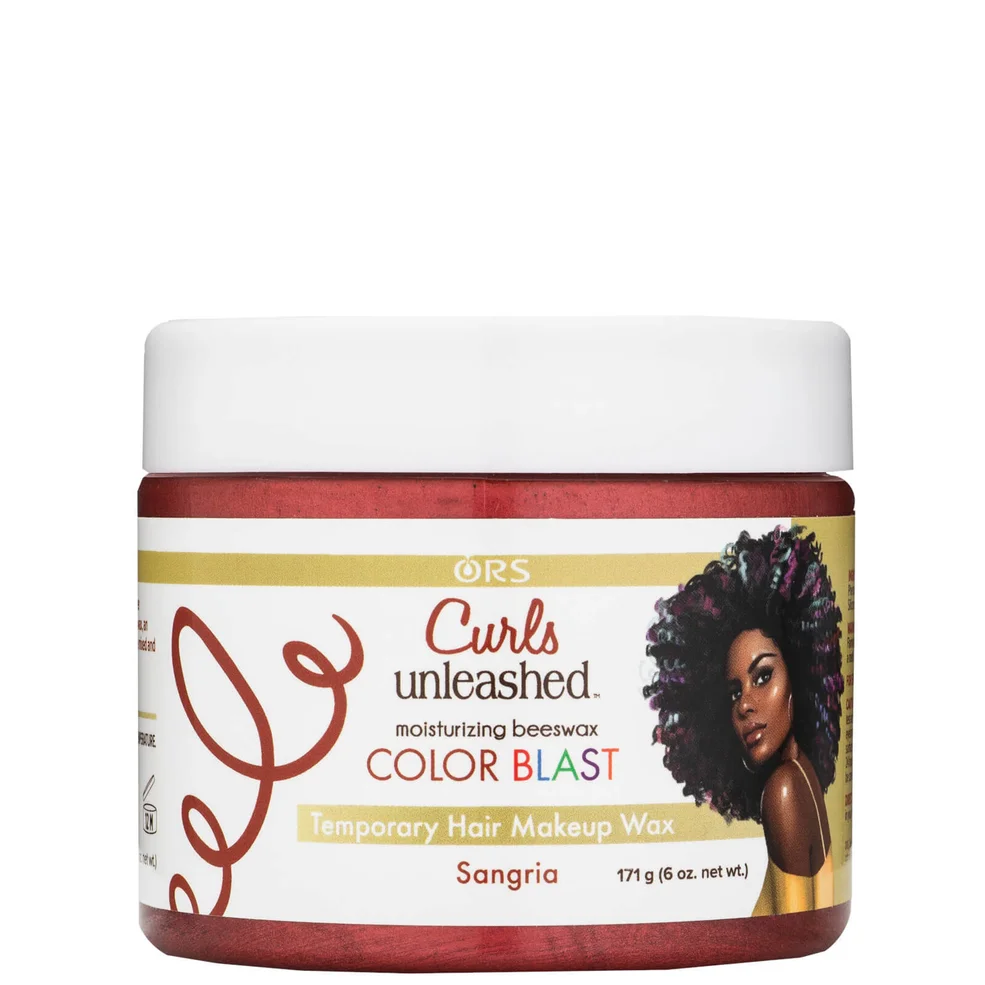 Hair Makeup Wax Curls Unleashed Colour Blast Temporary - Sangria ORS Immagine 1
