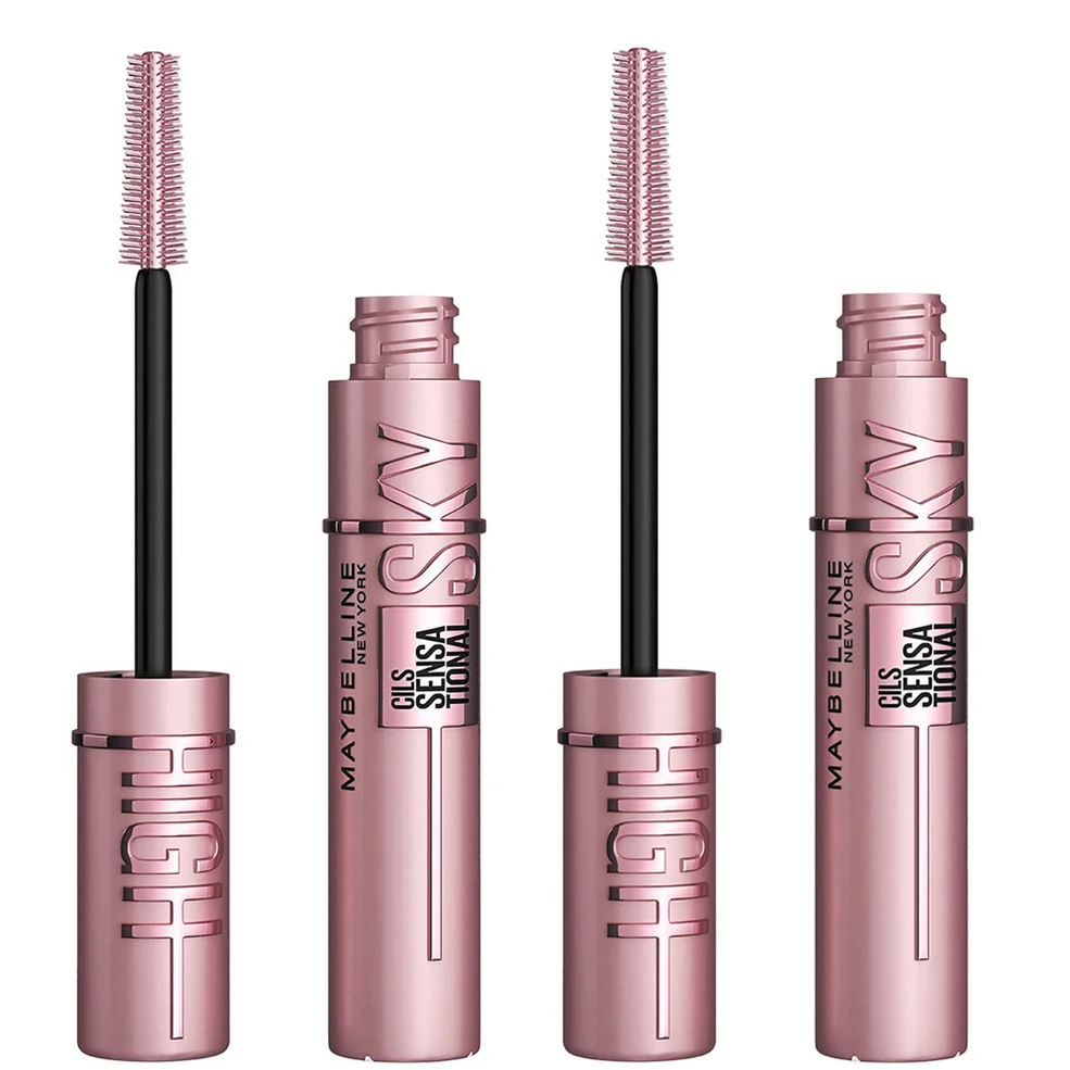 Maybelline Lash Sensational Sky High Mascara Bundle (Various Shades) Immagine 1