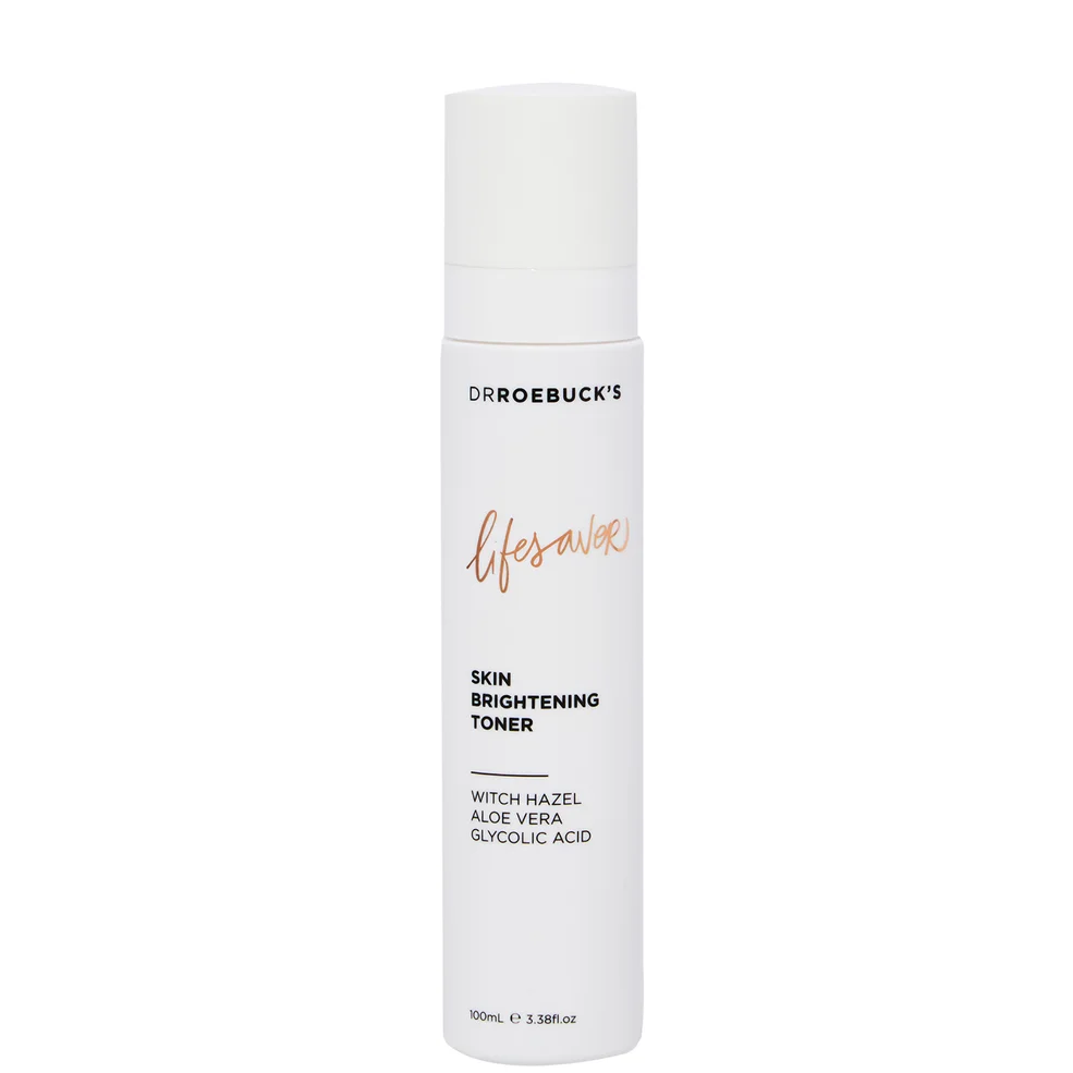 Dr Roebuck's Lifesaver Skin Brightening Toner 100ml Immagine 1