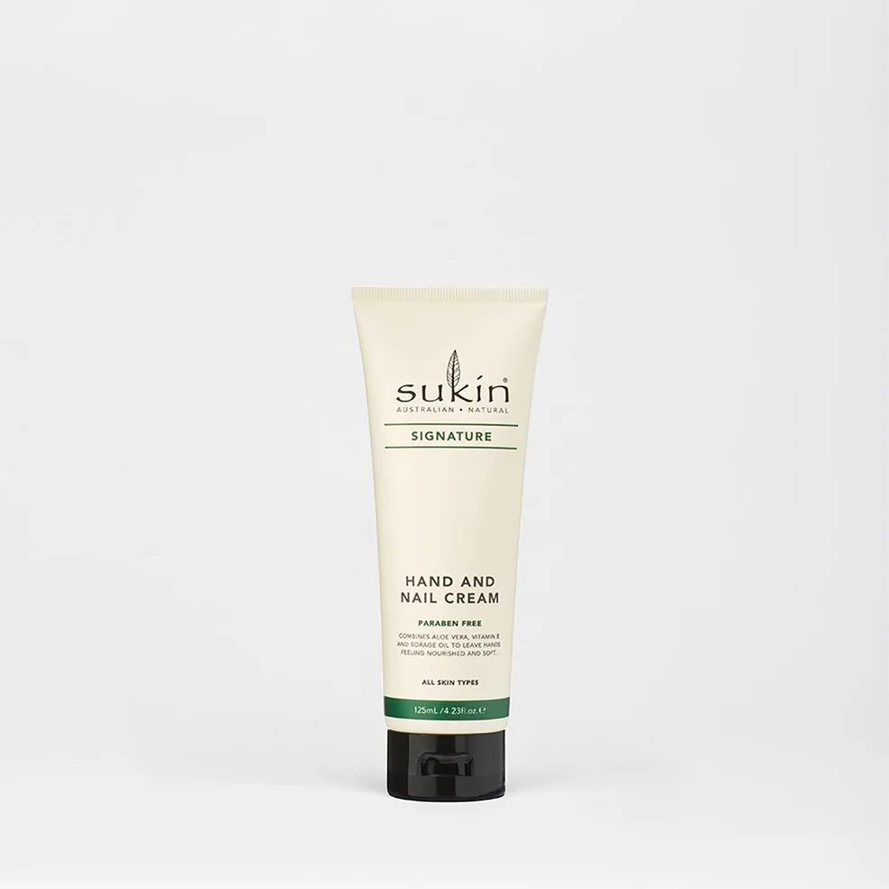 Sukin Hand & Nail Cream Tube - Signature 125ml Immagine 1
