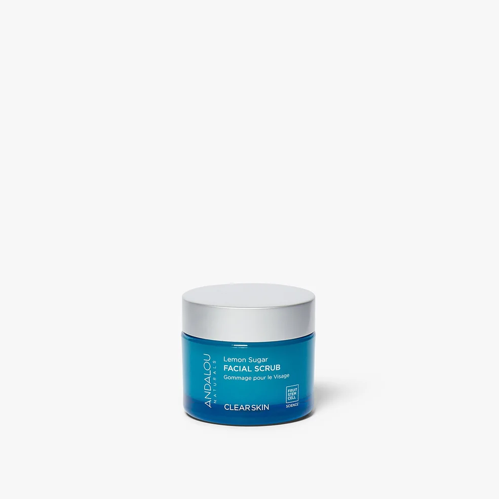 Andalou Naturals Clear Skin Lemon Sugar Facial Scrub Immagine 1