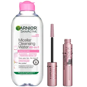 Mascara Maybelline Sky High e set di acqua micellare Garnier - undefined undefined