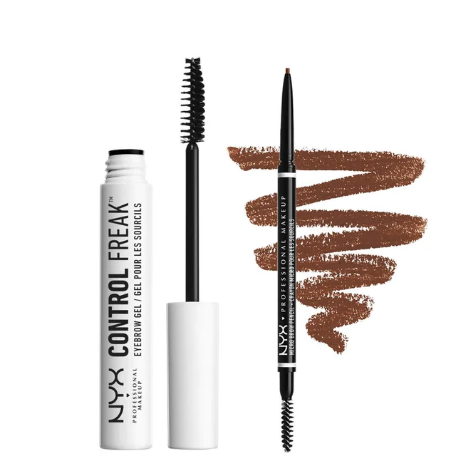 Set doma e definisci sopracciglia Professional Makeup NYX (varie tonalità)