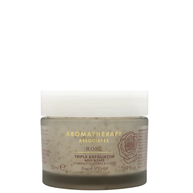 Aromatherapy Associates Rose Esfoliante Triplo 50 ml