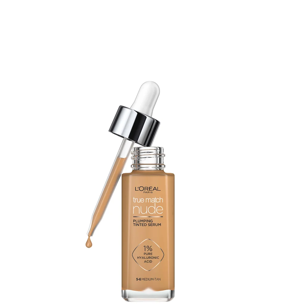 L'Oréal Paris True Match Nude Plumping Tinted Serum (Various Shades) Immagine 1