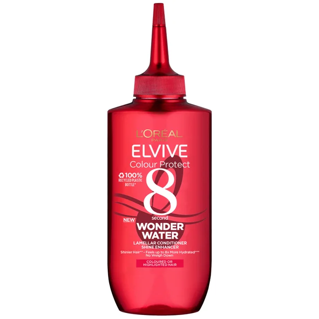 L'Oréal Paris Elvive Dream Lengths Wonder Water 8 Secondi Balsamo Lamellare per Capelli Colorati 200 ml