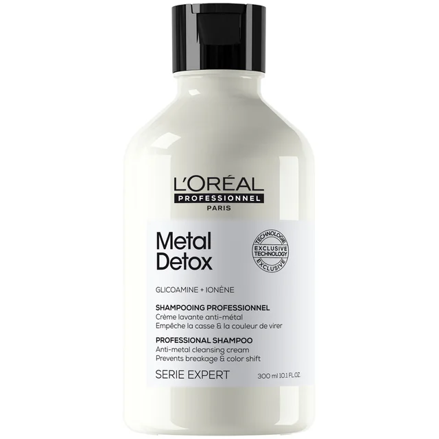 Shampoo Crema Detergente Serie Expert Metal Detox Anti-Metal L'Oréal Professionnel 300 ml