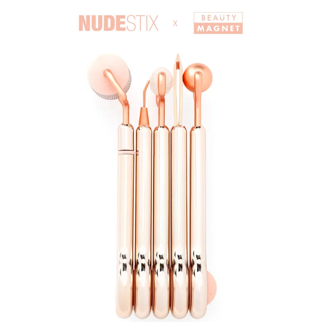 NUDESTIX Nudeskin x Beauty set di strumenti viso - impugnatura con magnete