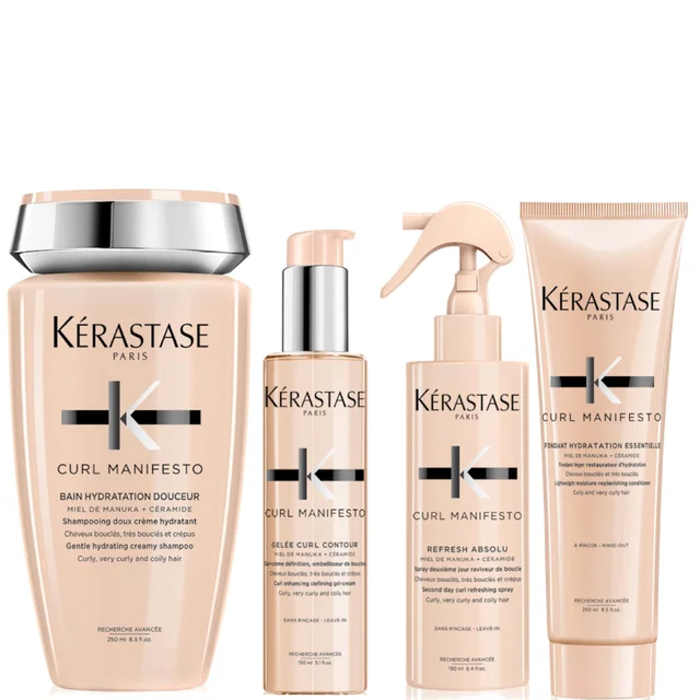 Cura Completa per Capelli da Mossi a Ricci Kérastase