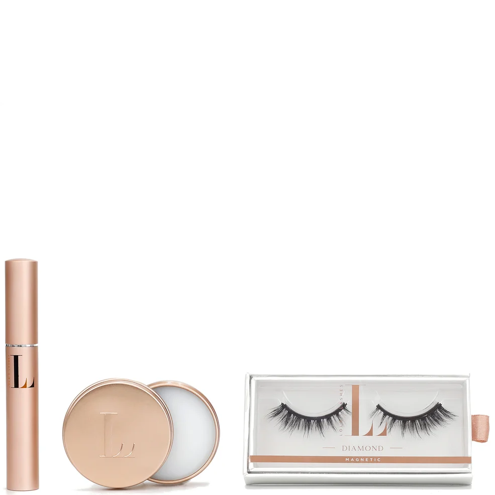 Lola’s Lashes Diamond Kit ciglia magnetiche - Eyeliner nero Immagine 1