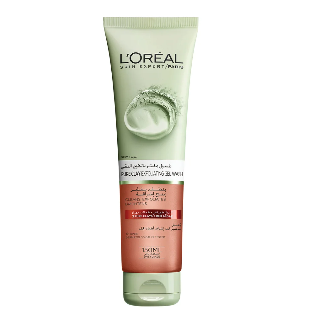 L'Oréal Paris Pure Clay Red Face Cleanser 150ml Immagine 1