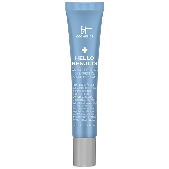 Crema quotidiana antirughe al retinolo Hello Results IT Cosmetics (varie misure)