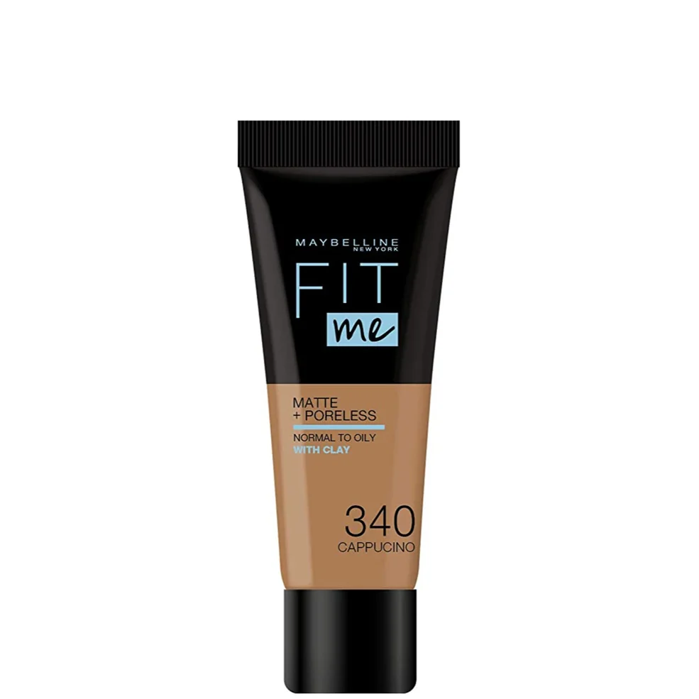 Maybelline New York Fit Me Matte and Poreless Foundation - 340 Cappucino 30ml Immagine 1