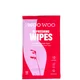 WooWoo Refresh It! Cranberry and Aloe Intimate Wipes - 12 pack