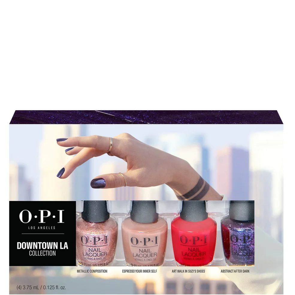 OPI smalto per unghie DTLA Collection Set regalo 4 x 3.75 ml Immagine 1