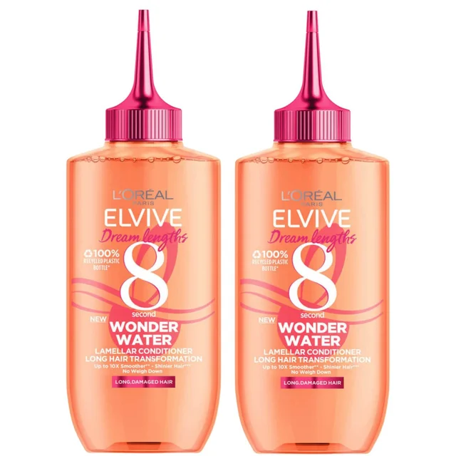 Duo Trattamento Elvive Dream Lengths Wonder Water 8 Second Hair L'Oréal Paris 200ml