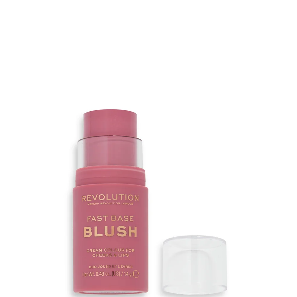 Makeup Revolution Fast Base Blush Stick (Various Shades) Immagine 1