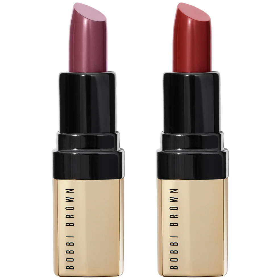 Bobbi Brown Mini Luxe Lip Colour Duo - Hibiscus and Parisian Red Immagine 1