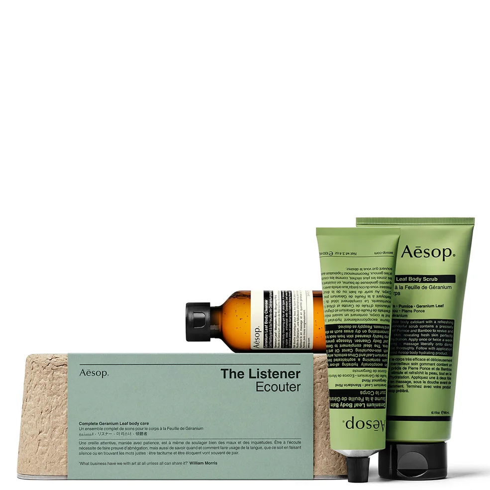 Kit The Listener Geranium Leaf Trio Aesop Immagine 1
