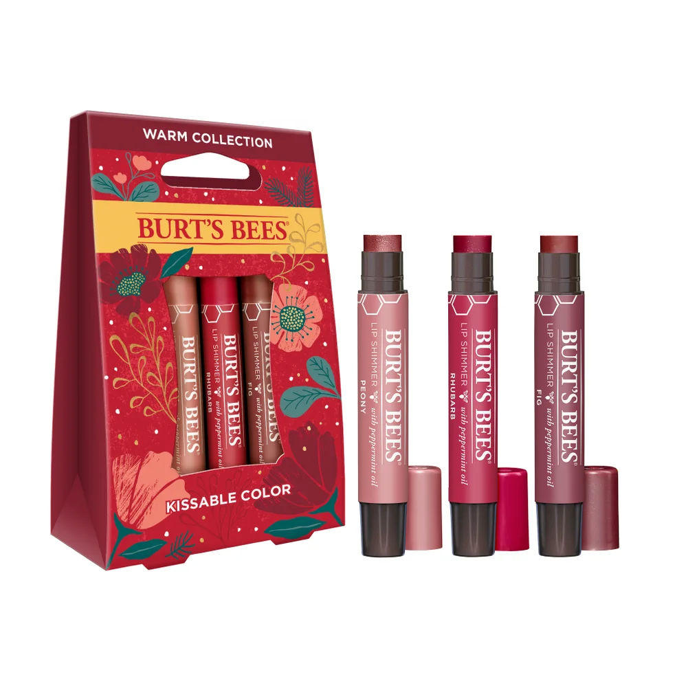 Set Regalo Kissable Colour Holiday Burt's Bees Immagine 1