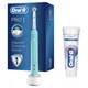 Oral B Pro 1 650 Electric Toothbrush and Toothpaste - Turquoise