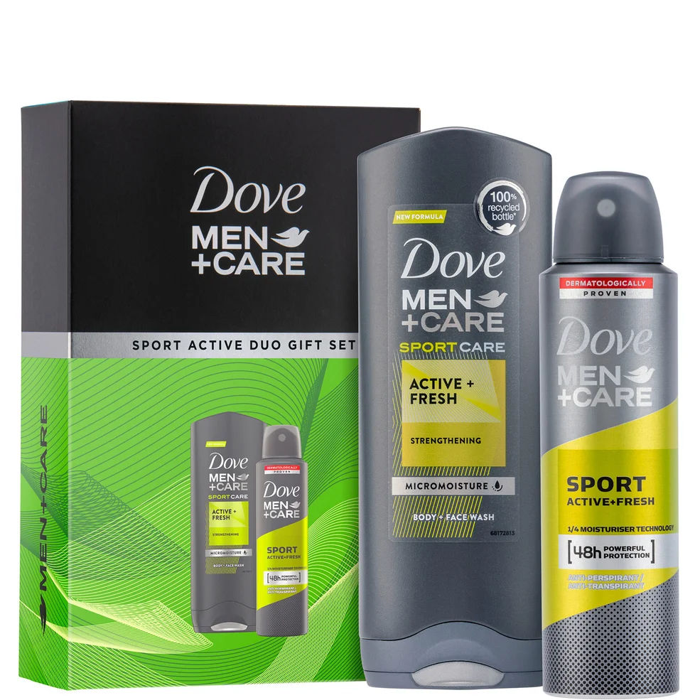 Dove Men+ Care Sports Active Duo Gift Set Immagine 1