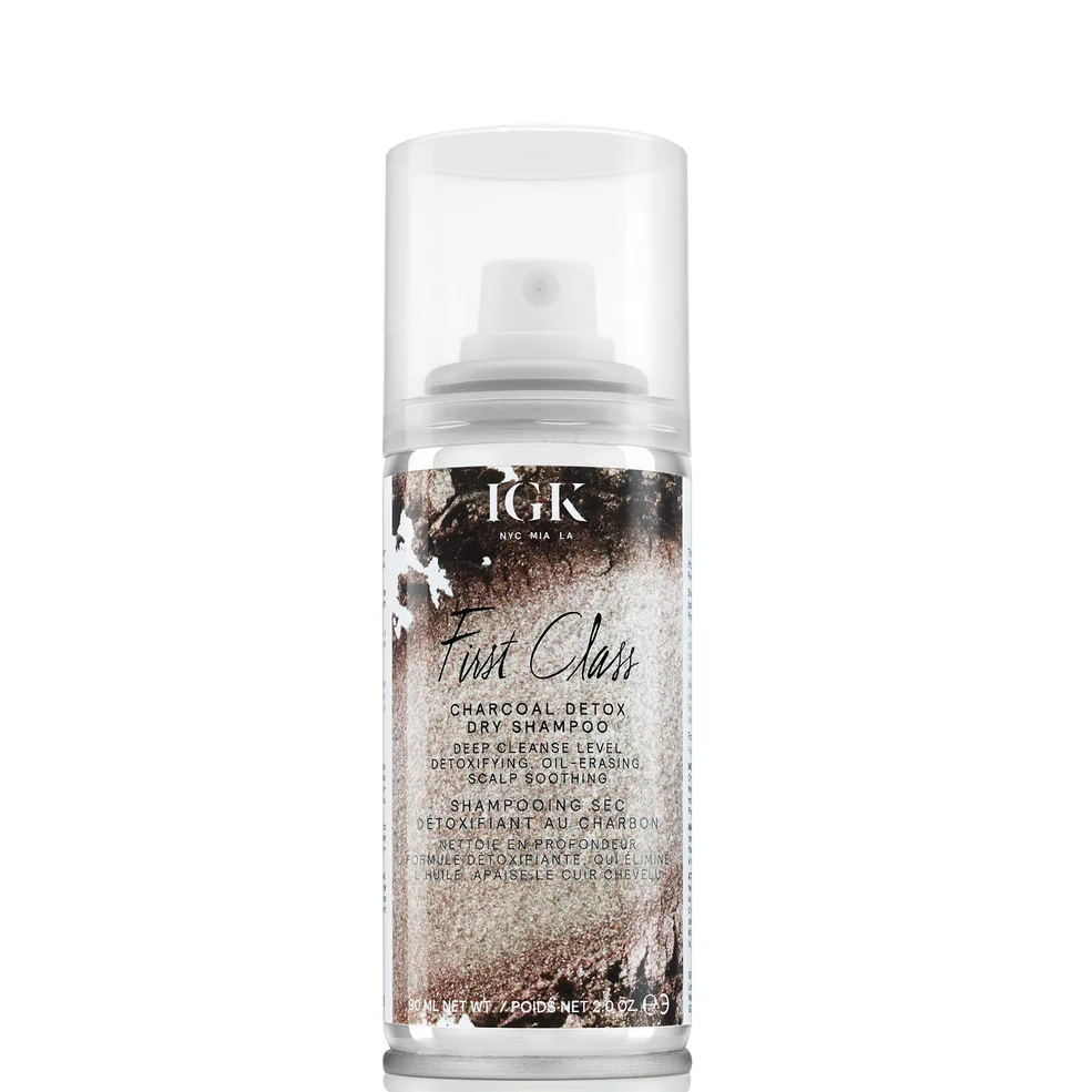 IGK First Class Charcoal Detox Dry Shampoo 90ml Immagine 1