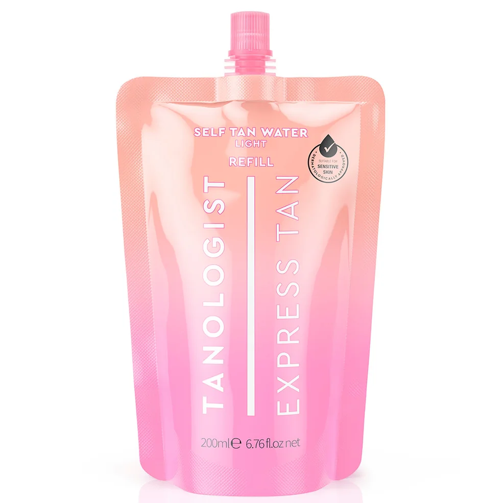 Tanologist Self-Tan Water Refill 200ml (vari colori) Immagine 1