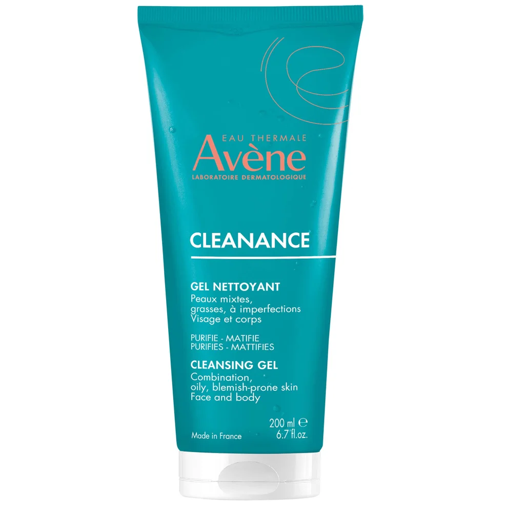 Avène Cleanance Cleansing Gel for Oily, Blemish-Prone Skin 200ml Immagine 1
