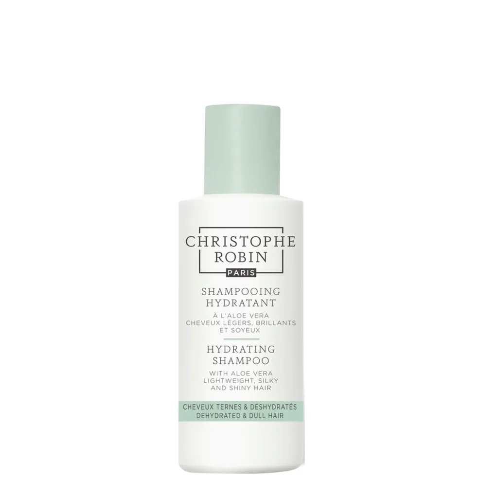 Christophe Robin New Hydrating Shampoo with Aloe Vera 75ml Immagine 1