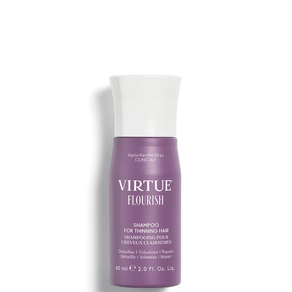 VIRTUE Flourish Shampoo for Thinning Hair 60ml Immagine 1