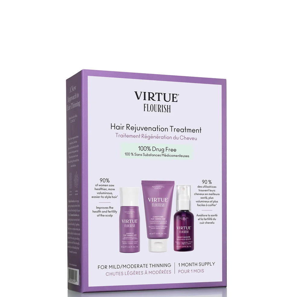 VIRTUE Flourish Hair Rejuvenation Treatment (1 Month Supply) 180ml Immagine 1