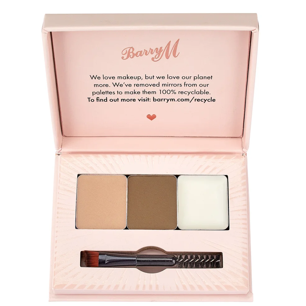 Barry M Cosmetics Fill and Shape Brow Kit (Various Shades) Immagine 1