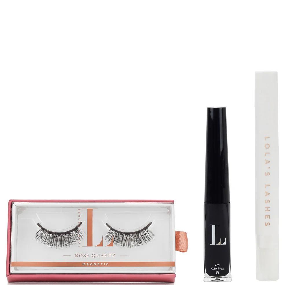 Lola's Lashes Rose Quartz Hybrid Eyelash Kit Immagine 1