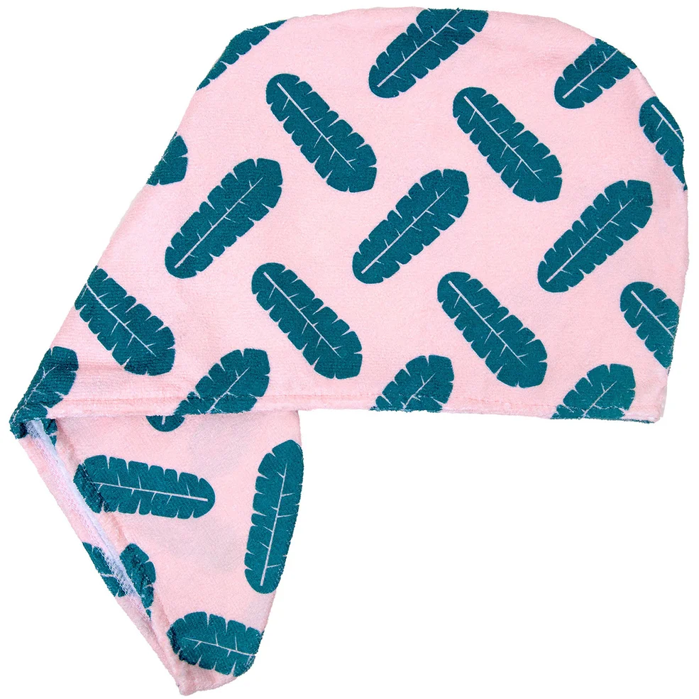 Coco & Eve Palm Print Turbante Immagine 1