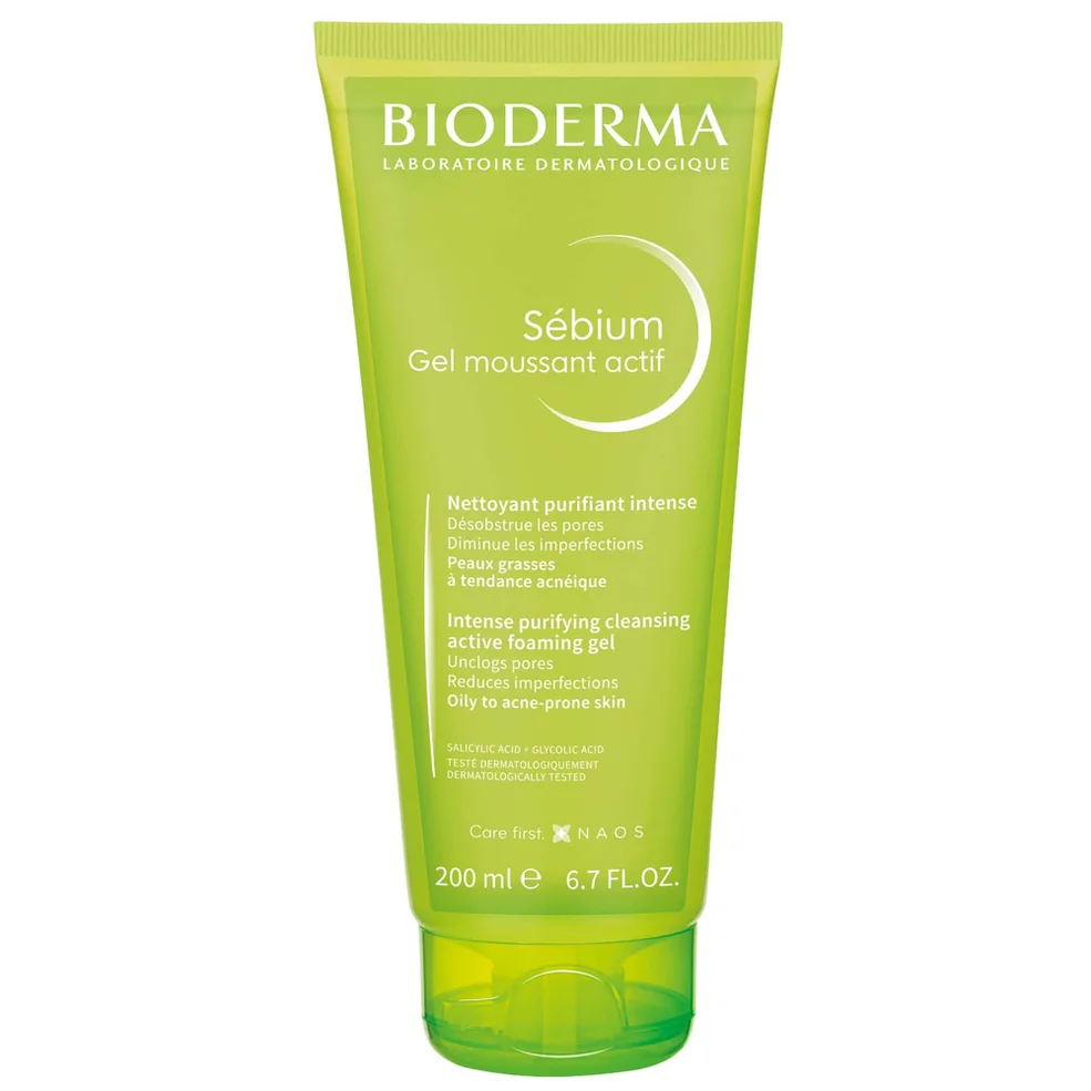 Bioderma Sebium Actif Intense Purifying Foaming Gel Cleanser 200ml Immagine 1
