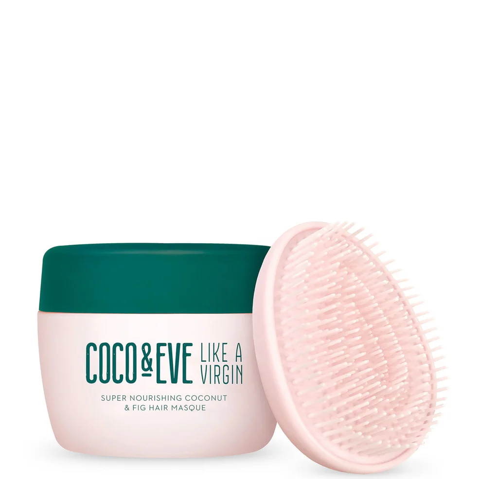 Coco & Eve Like A Virgin Super Nourishing Coconut & Fig Maschera Capelli (with Tangle Tamer) - 212ml Immagine 1