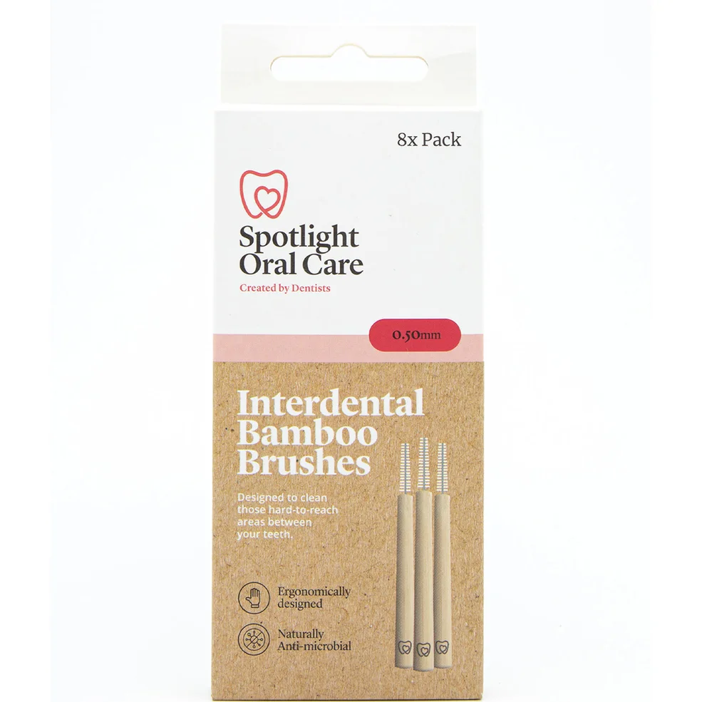 Spotlight Oral Care Interdental Bamboo Brushes 0.5 Interdental Bamboo Brushes Immagine 1