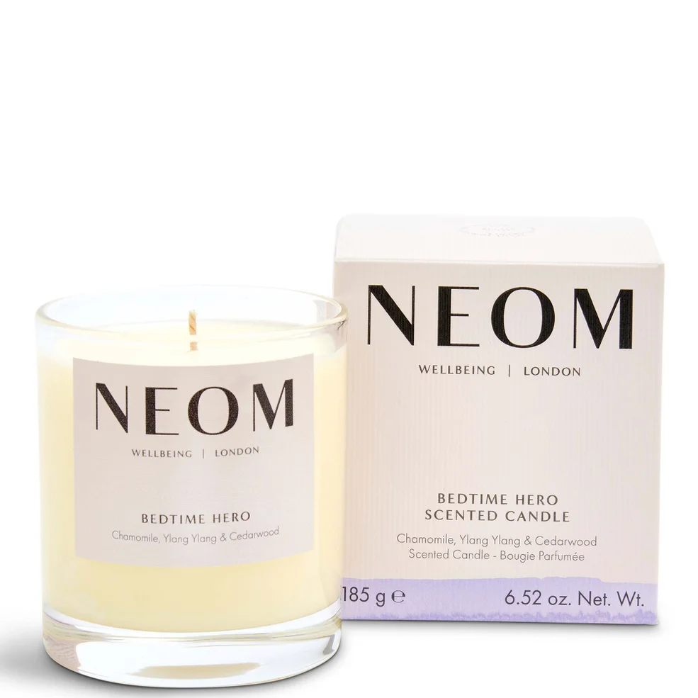 NEOM Bedtime Hero Standard Scented Candle 185g Immagine 1