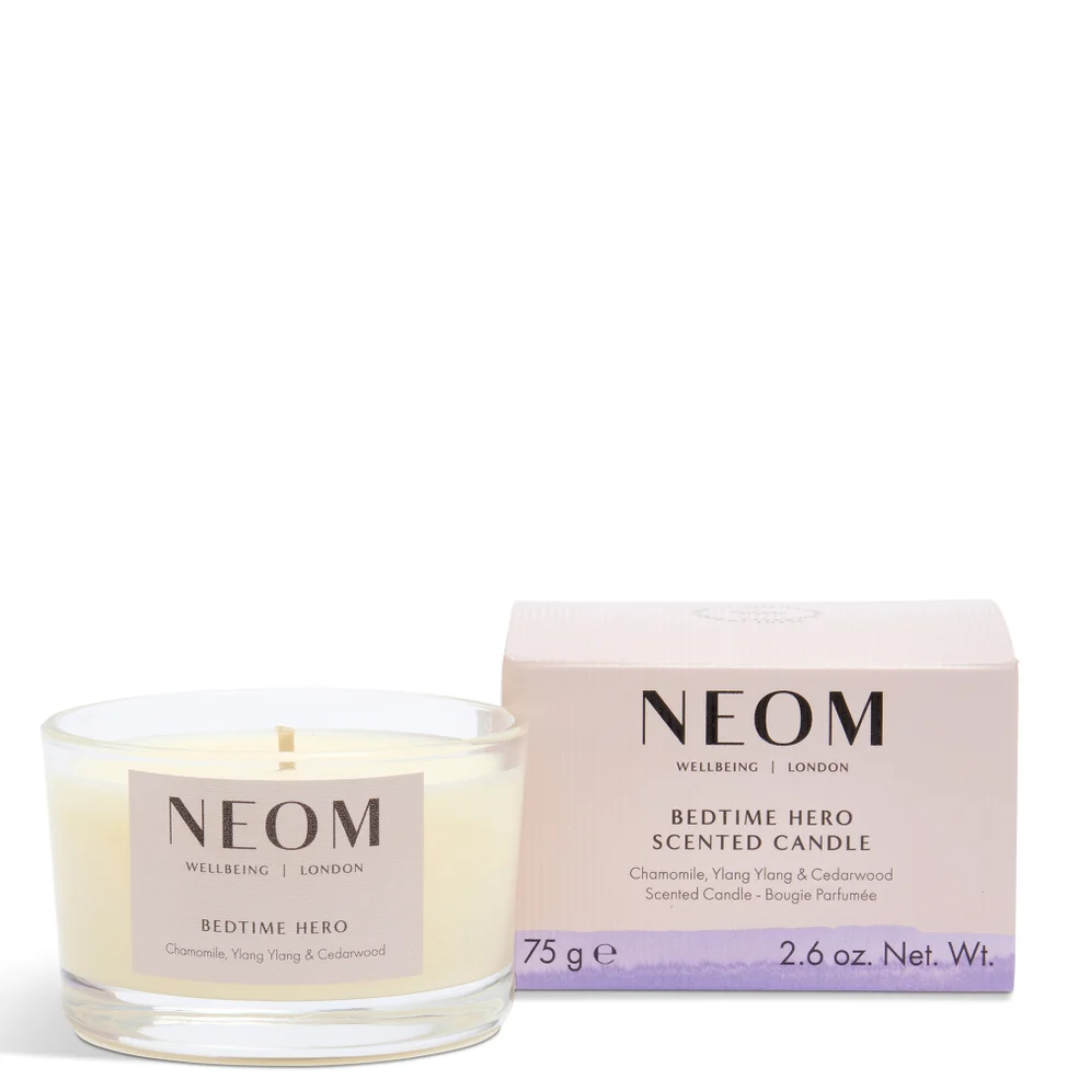 NEOM Bedtime Hero Travel Scented Candle 75g Immagine 1