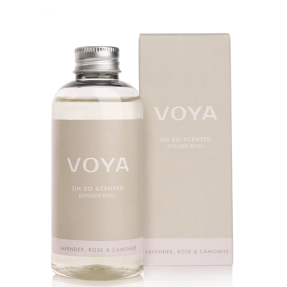 VOYA Oh So Scented Reed Diffuser Refill Lavender, Rose and Camomile 100ml Immagine 1