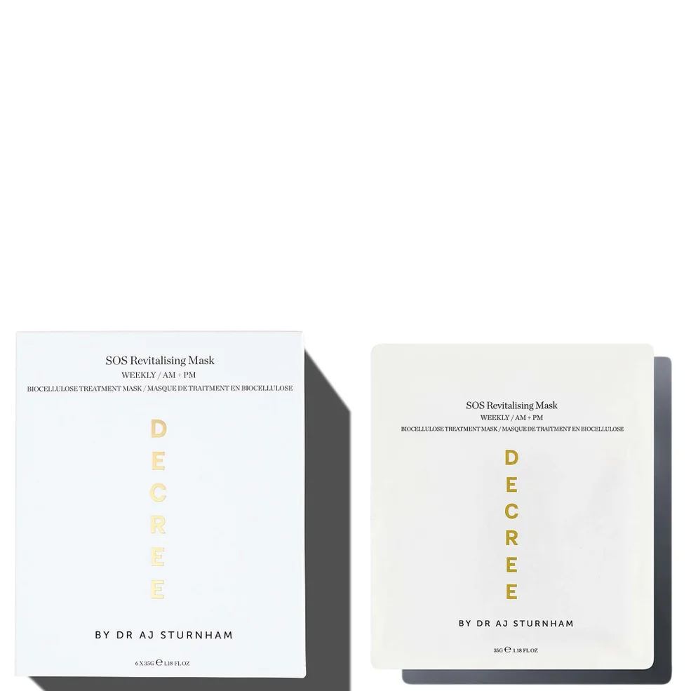 Decree SOS Revitalising Mask 6 x masks Immagine 1