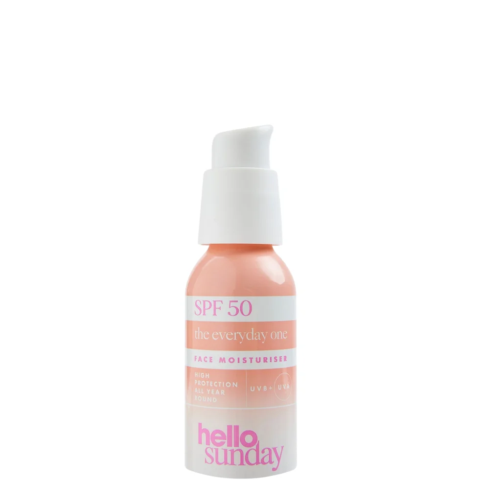 Hello Sunday The Everyday One Face Moisturiser With Hyaluronic Acid SPF50 50ml Immagine 1