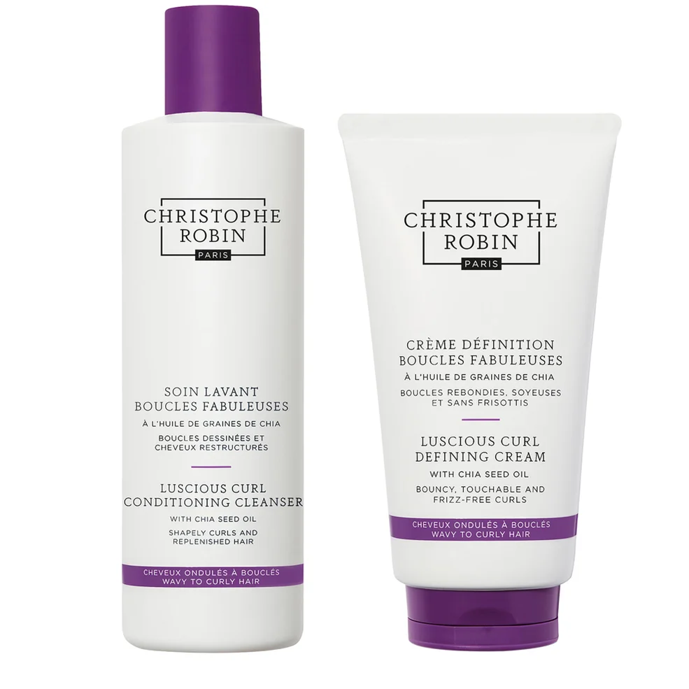 Christophe Robin Luscious Curl Regimen for Wavy to Curly Hair Immagine 1