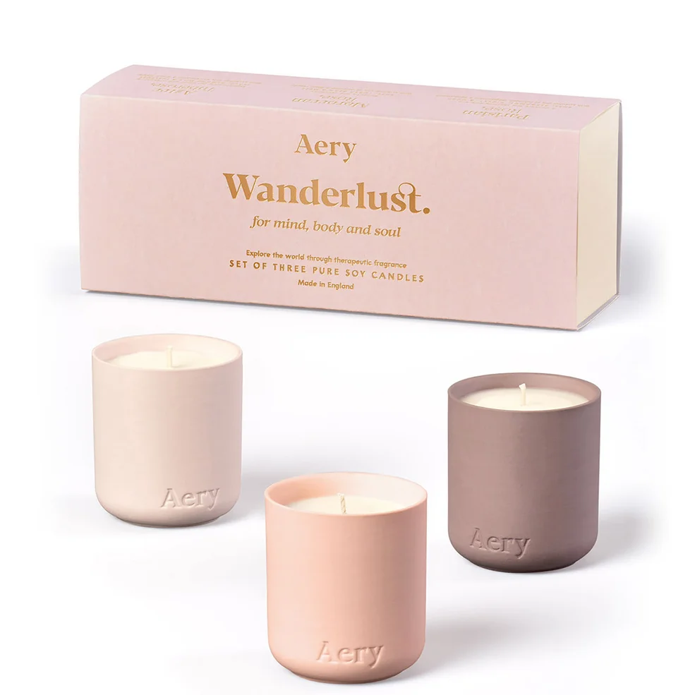 AERY Fernweh Wanderlust Candle Gift Set Immagine 1
