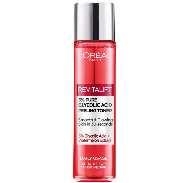 L'Oreal Paris 5% Glycolic Acid Peeling Tonico 180ml